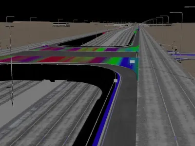 SAUDI HIGHWAY 2022 3D model