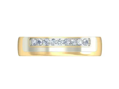Women Wedding Engagement Band Ring 3D print model