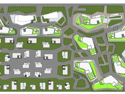 Complex Sketchup 3D model