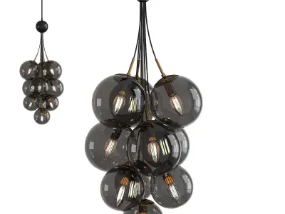 FARNESE CHANDELIER Low-poly 3D model