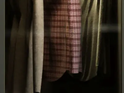 Modern wardrobe 20 3D model