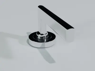 Door Handle 3D model 10