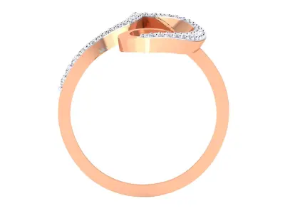 Women Ring Render 3dm STL MTL SLC JCD OBJ FBX Details 3D print model 33