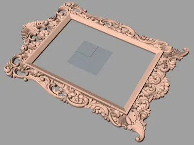 Artcam Aspire 3D relief models STL Files used for CNC E649 3D model