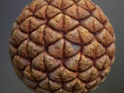 Material Skin Alien 21 Seamless PBR Texture Texture