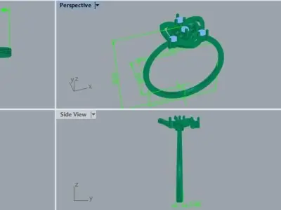 Ring - 44 3D print model