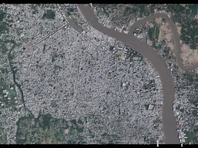 Khulna - Bangladesh 3D model