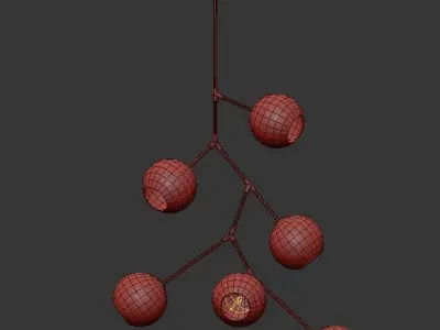 Branch Atom 3D model