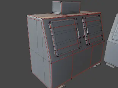Ice Machine Outdoor 3D model