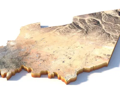 Amman Capital Jorden 3D model
