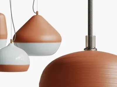 Pendant Terracotta 3D model