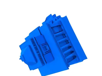 Babylon Building - Ancient Babylon Building - ancient city  3D print model
