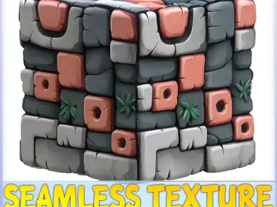 Stylized Wall Seamless Texture Texture 81
