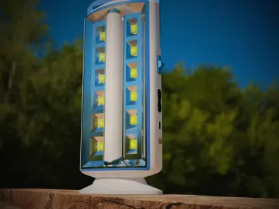 LED Light Free 3D model