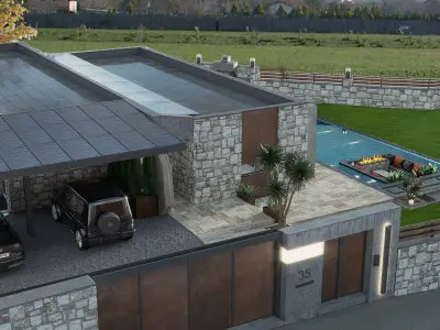 STONE HOUSE 3D model purchase