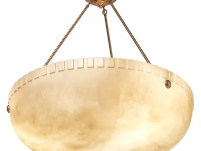 Urban Archaeology Alabaster Bowl UA0607HL 3D model