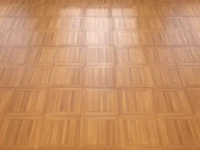 Parquet - Laminate - Wooden floor 2 in 1 Low-poly 3D model 206