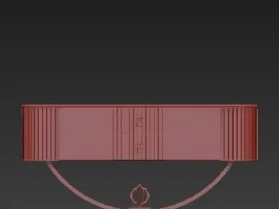 chest of drawers 42 3D model