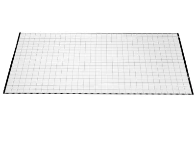 Sahara Beige Flat Area Rug Low-poly 3D model