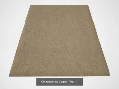 Contemporary Carpets - Rugs Volume 2 3D Model Pack