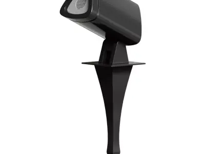 LArte Luce Cris Street Lamp L78384 11 3D model