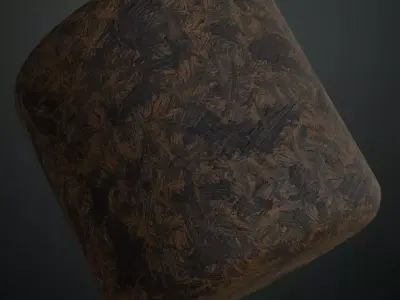 Industrial Dark OSB Wood Strand Board PBR Seamless Texture