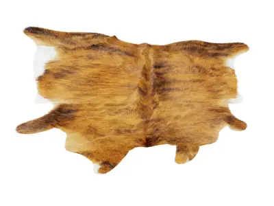 Animal skin rug 08 3D model