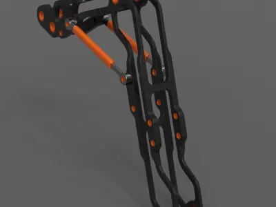 MACHINED MECHA DETAILS KIT-BASH 3D model