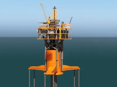  Sea Oilfield Infrastructure 