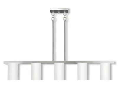 Delvin Light Kitchen Island Linear Pendant - 2 Colour 3D model