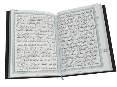  Holy Quran with Wooden Reading Stand Rehal Islamic 3D Model 