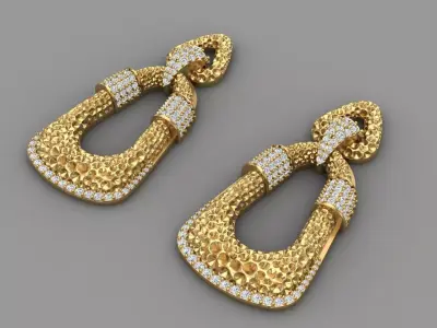 Earring 05 3D print model