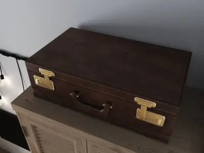 Set of wardrobe for bedroom 3D model