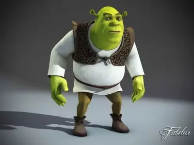 SHREK std mat 3D model
