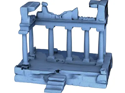 Ancient Ruins 10 3D print model