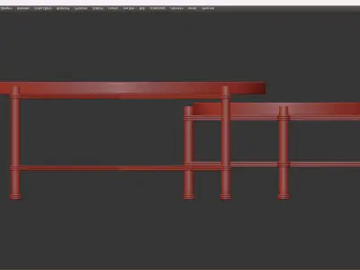 BYRON Low-poly 3D model