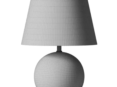 Mia Ceramic Table Lamp by Urban Outfitters 3D model