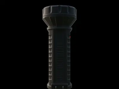 Flash Light Free low-poly 3D model