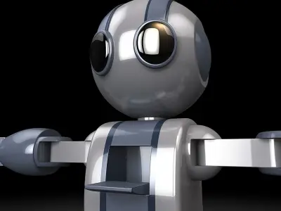 Robot 1 lego 3D model