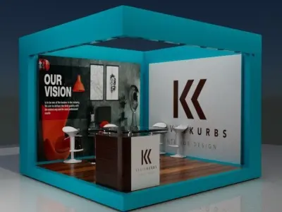 Exhibition Stall  3D model