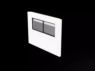 Architectural Wall Free low-poly 3D model