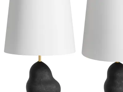 Tiptoe Wide Table Lamp by Burkedecor 3D model