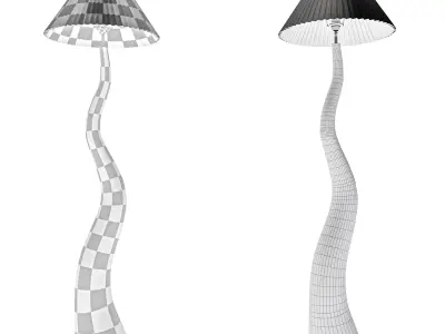 Floor lamp Marlene 3D model