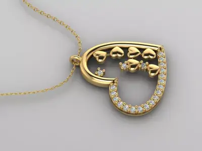  Pendant P117 3D Print Model 3D print model