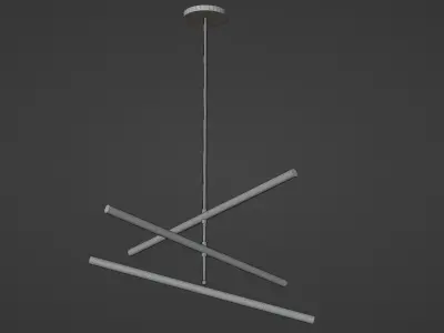 Ceiling lamp Free low-poly 3D model buy