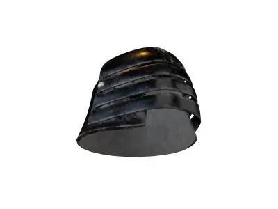 War Helmet V2 006 Low-poly 3D model