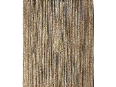 Lamp barrel thin rope n1 3D model