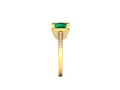 Women Ring  Render 3dm STL OBJ FBX Details 3D print model 226