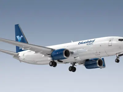  Boeing 737-800BCF Bluebird Nordic 