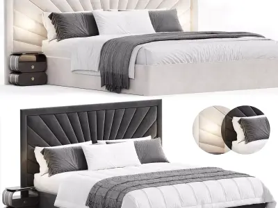 Bed KRMP 03 3D model